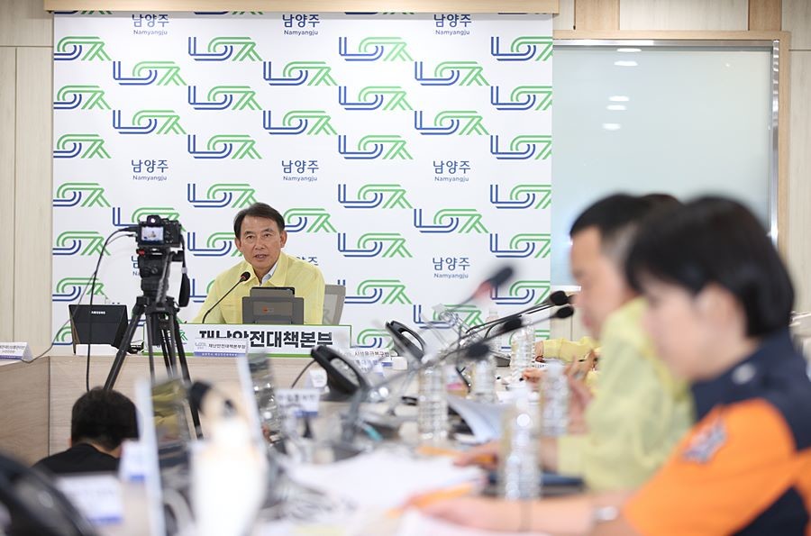 최현덕 시장이 ‘2026년 재난대응 안전훈련’ 토론훈련에 참석했다