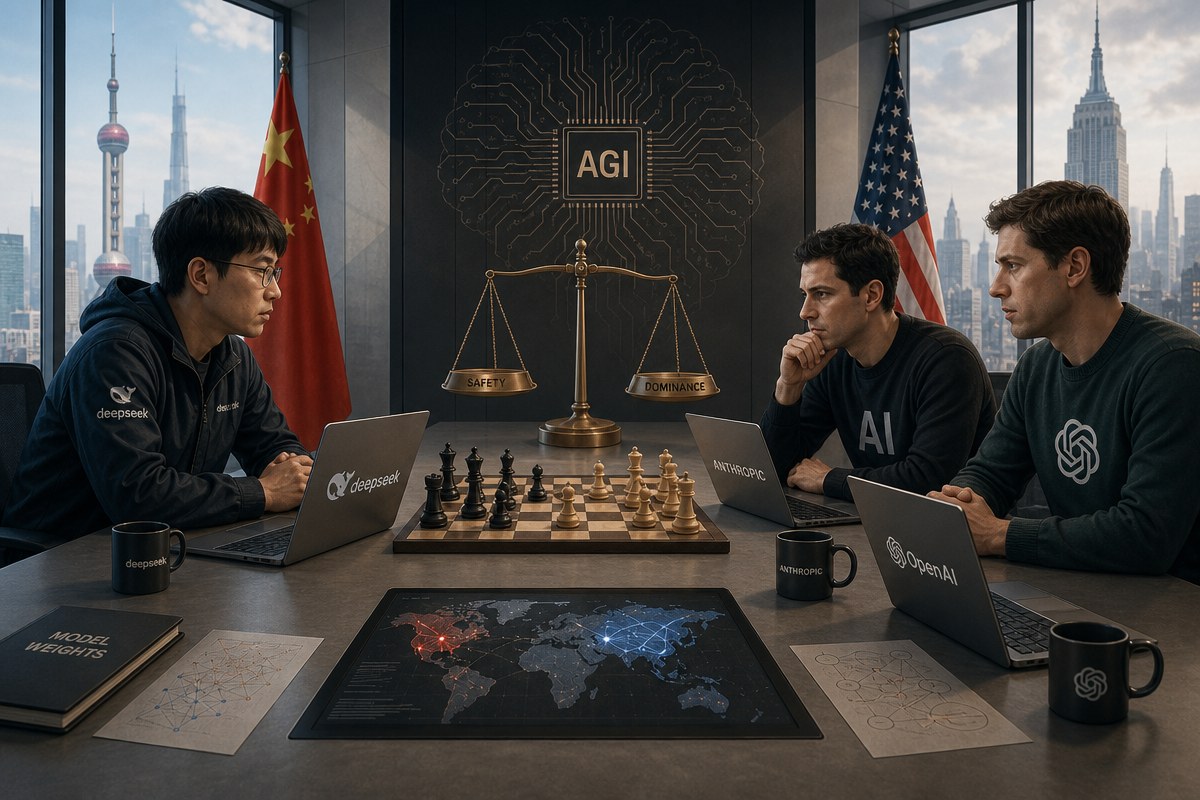 딥시크 V4.1 개발자 류성위, 앤트로픽 AGI 독점을 히틀러 원자탄 선점에 비유