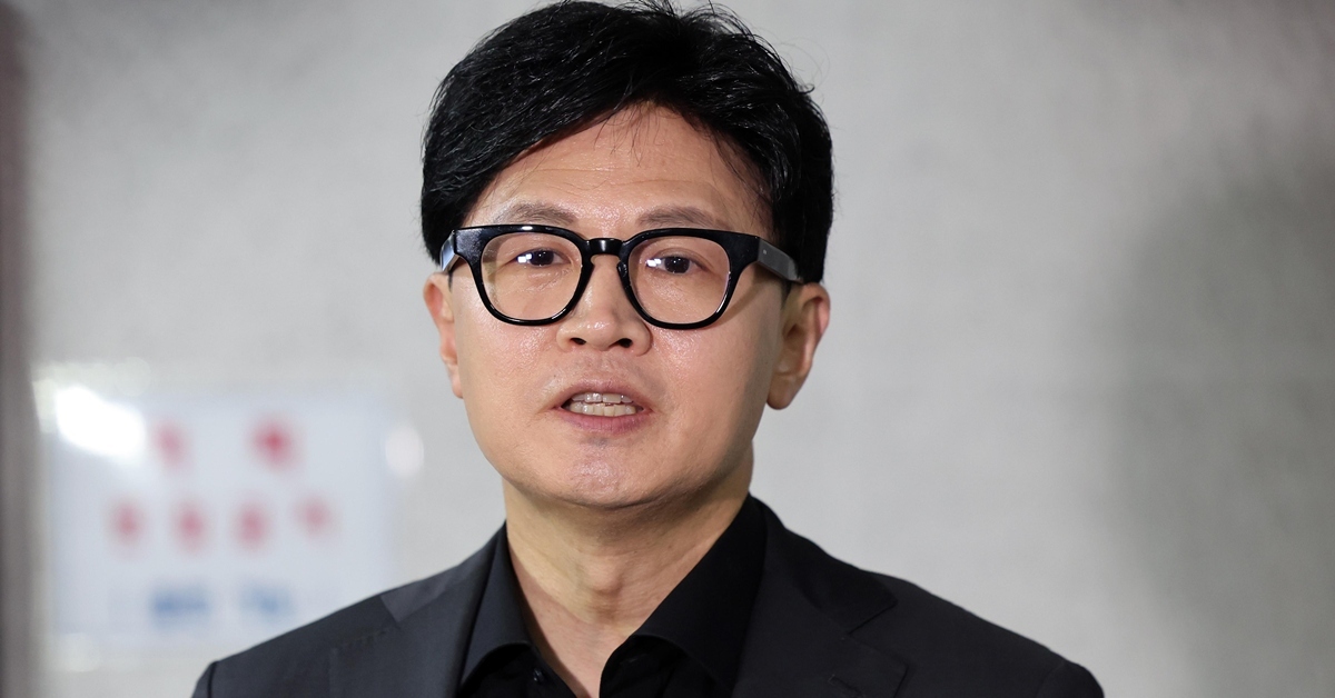 민주당이 붙인 ‘쪽가위’ 그대로 돌려줬다…한동훈 “저 가위 터질 것”
