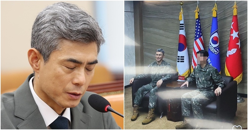 국방부장관 후보자 아들, 군 복무할 때 카톡 프사가 '4성 장군 아빠 사진'
