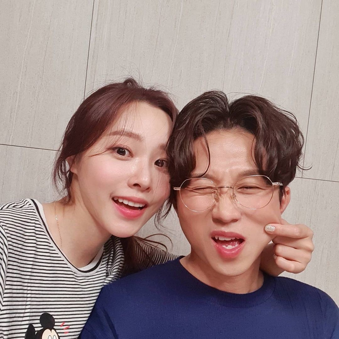 이솔이와 개그맨 박성광 / 박성광 인스타그램