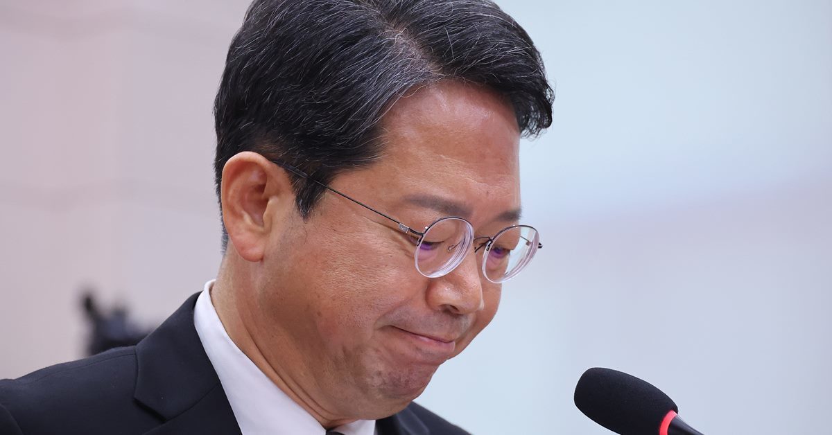 [속보] 김승원 법무부 장관 후보자 '자진 사퇴'