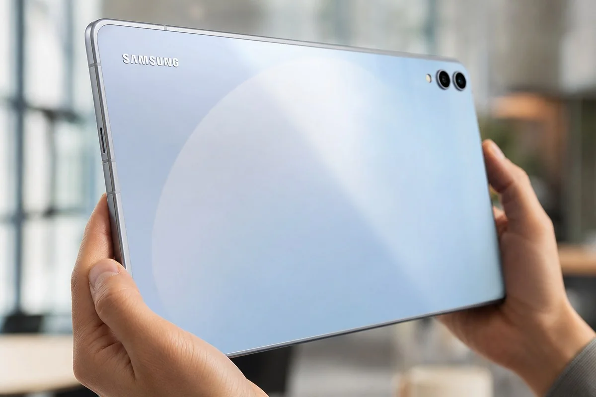 갤럭시탭 S12 플러스, 12GB 램에 최대 512GB 저장공간 — 이해를 돕는 AI 자료 이미지