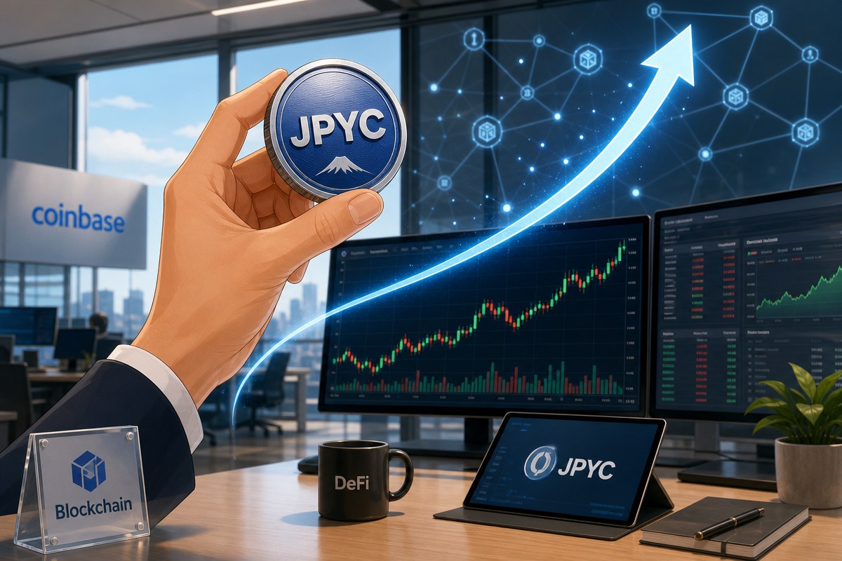 JPYC, 상장 첫날 1엔이 37원까지 4배 치솟았다가 이틀 만에 8원대로 급락했다