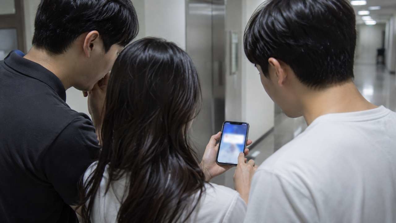 직장인들이 휴가 일정을 공유하고 있다. / AI 생성 이미지