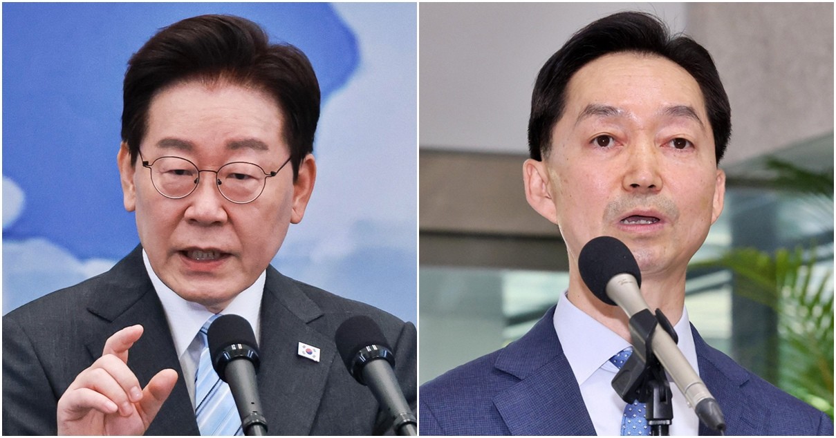 이재명 대통령(좌)과 김지용 초대 중대범죄수사청장 후보자 / 뉴스1
