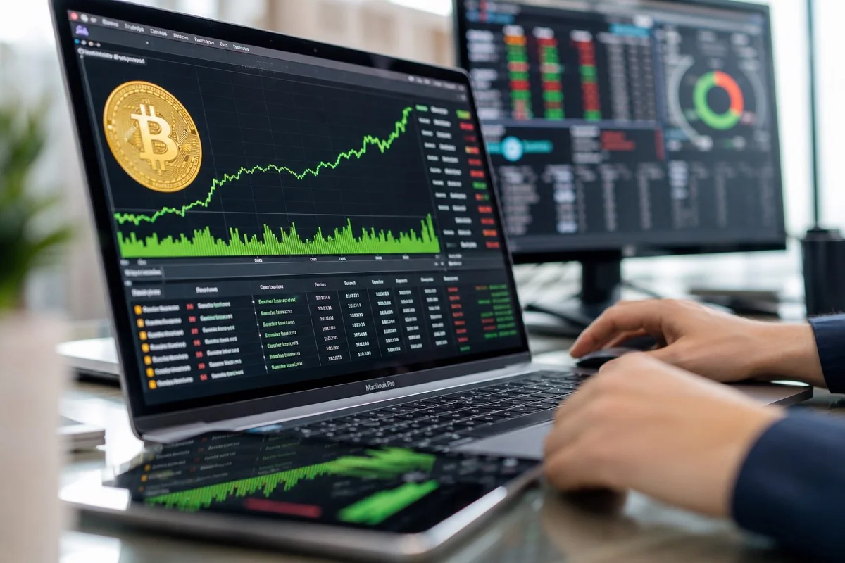 비트코인 ETF, 자금 흐름 주도권이 바뀌었다 — 내용 이해를 돕는 AI 이미지