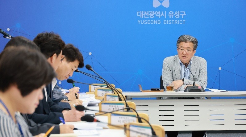 정용래 “충청 U대회 성패, 유성 이미지와 직결”…준비 협력 주문