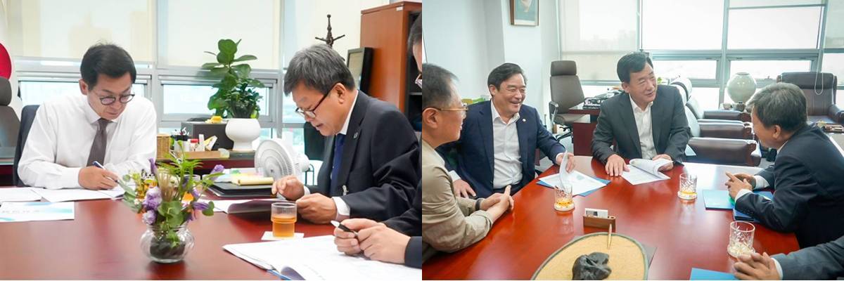 남한권 울릉군수, 내년도 국비 확보 위해 국회 방문