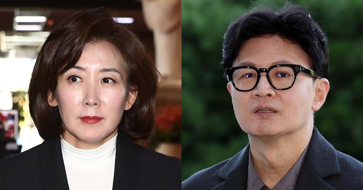 나경원이 '한동훈 국민의힘 복당'의 첫 번째 조건으로 내건 것