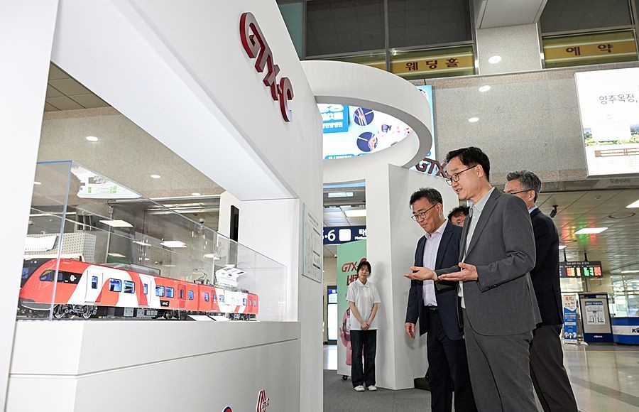 '의정부 광역교통망 새 전기' 강현석 부시장, GTX-C 사업 추진상황 점검