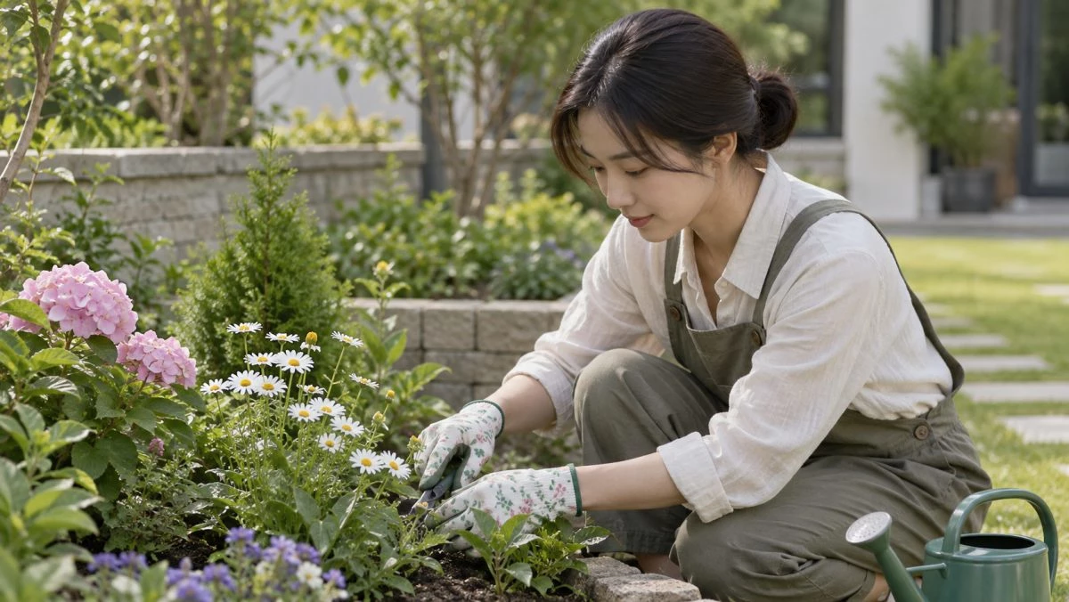 정원을 가꾸는 사람. 기사 이해를 돕기 위해 AI툴로 생성한 자료사진. (실제와 차이가 있을 수 있음을 알립니다.)
