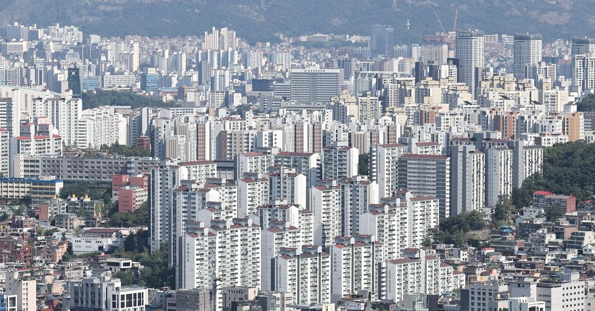 서울 시내 아파트 단지 모습 / 뉴스1