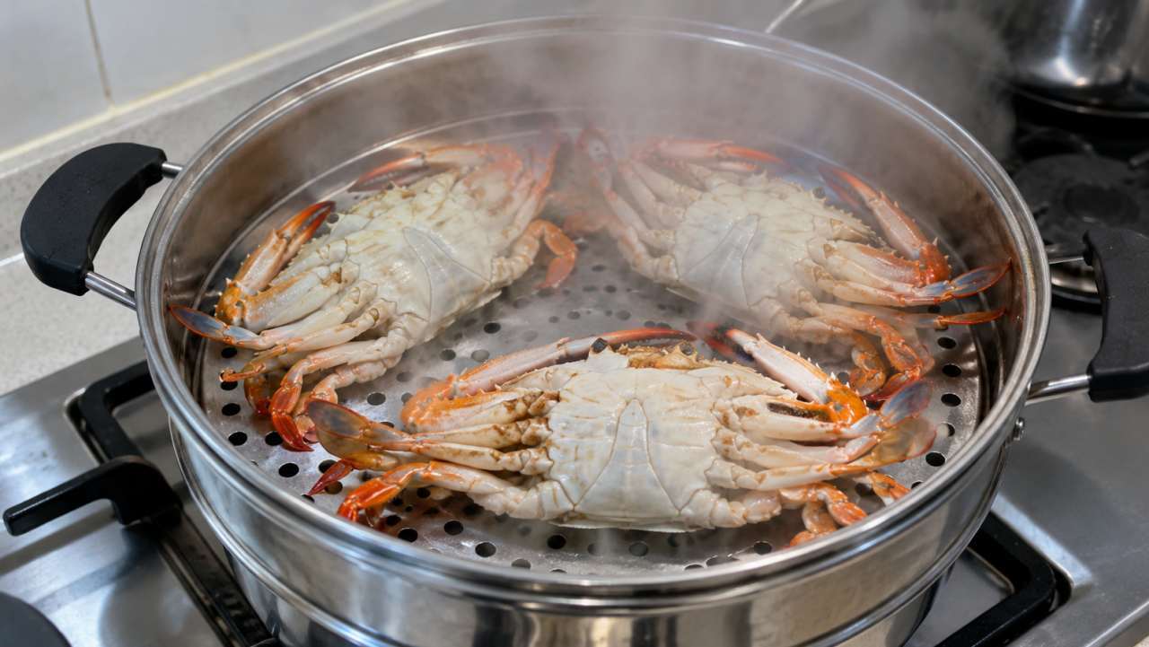 꽃게 찌는법 시간 알아두세요… 몇 분 차이로 맛이 확 갈립니다