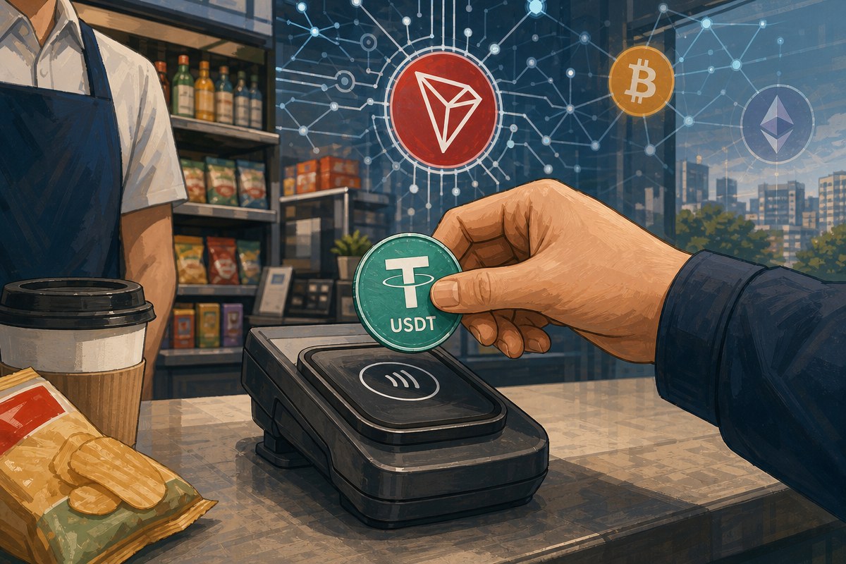 테더 USDT-트론, 코인스비 90일 결제서 비트코인 1.8배·이더리움 1.9배 앞섰다