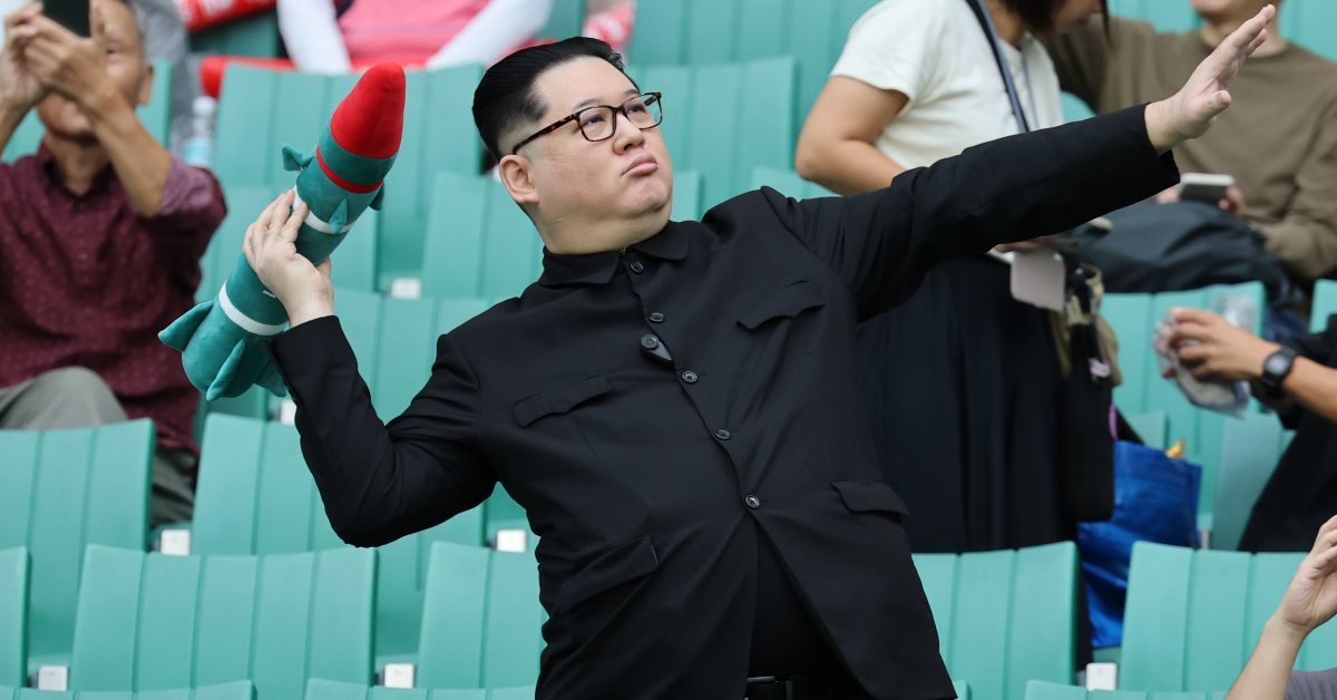 아시안게임 남북전에 뜬 '김정은'…정체 알고 보니 '이 인물'