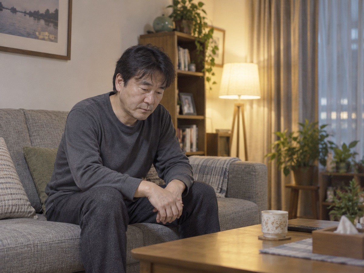 집에서 혼자 식사하는 1인 가구 모습. 기사 이해를 돕기 위해 AI를 활용해 제작한 자료 사진. 혼자 사는 1인 가구의 46%가 속마음을 나눌 상대가 적고 사람들과의 만남도 뜸한 이른바 '비친밀형'에 해당한다는 조사 결과가 나왔다.