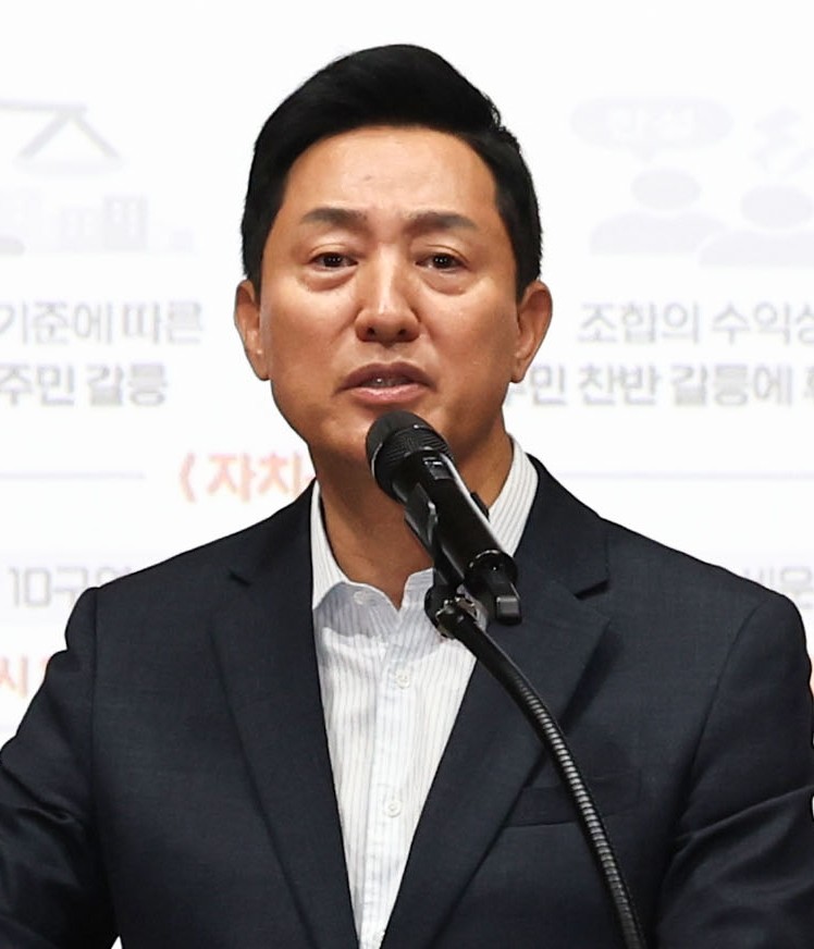 주택정책 성과 설명하는 오세훈 서울시장. / 뉴스1