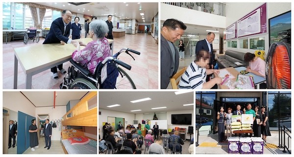추석명절 맞아 사회복지시설 위문 / 임실군