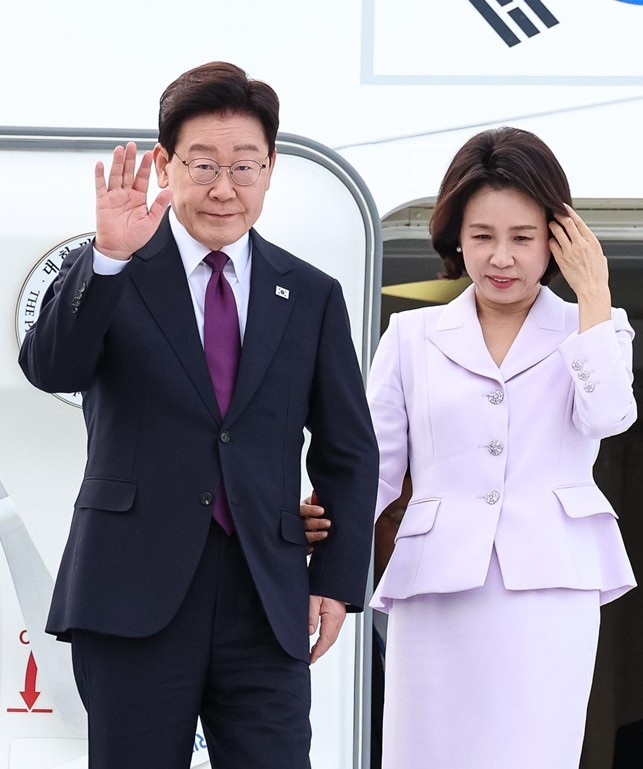 이재명 대통령, 김혜경 여사 / 뉴스1