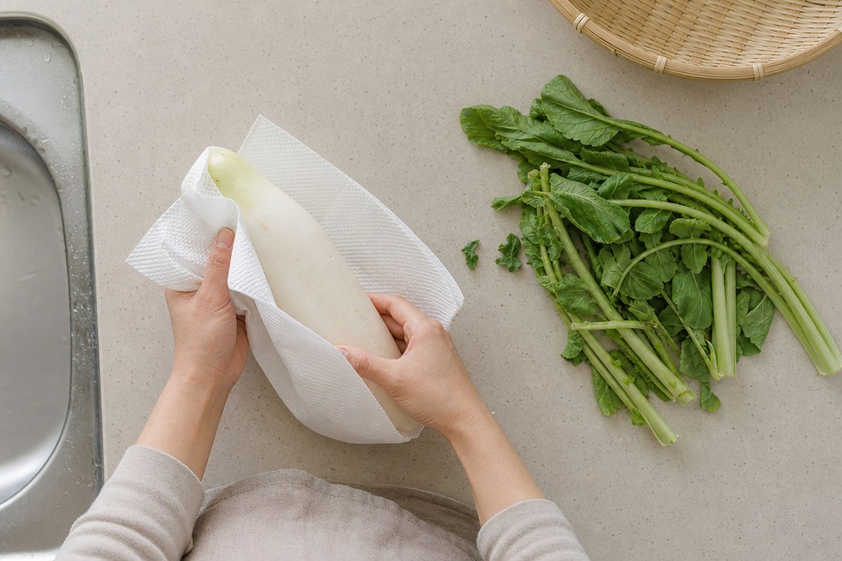 가을 무 냉동할 때도 '이것'부터 해보세요…국물 요리가 훨씬 맛있어집니다