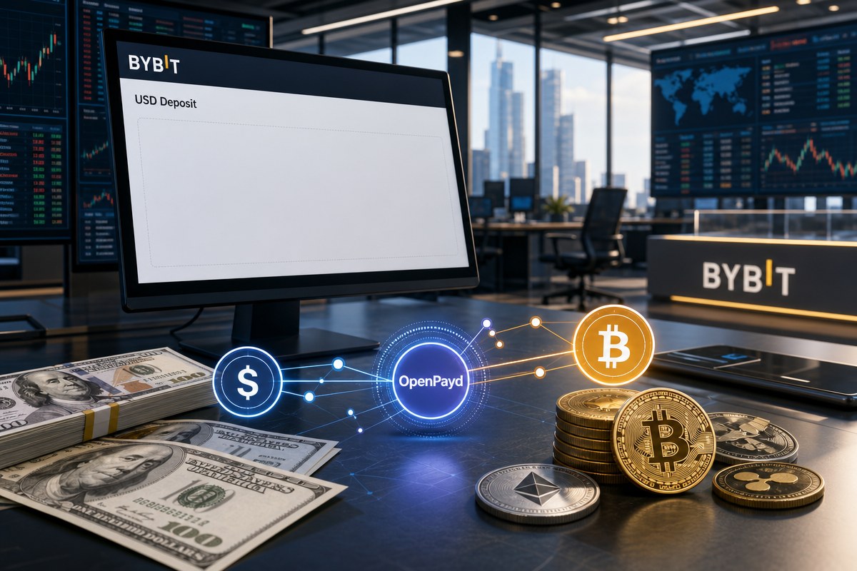 바이비트, OpenPayd 연동해 최대 100만달러 USD 입금 수수료 11달러로 고정했다