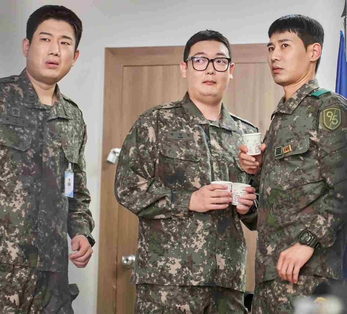 드라마 '신병4 : 사보타주' 출연 배우 남태우, 김민호, 이충구 / ENA 드라마 인스타그램