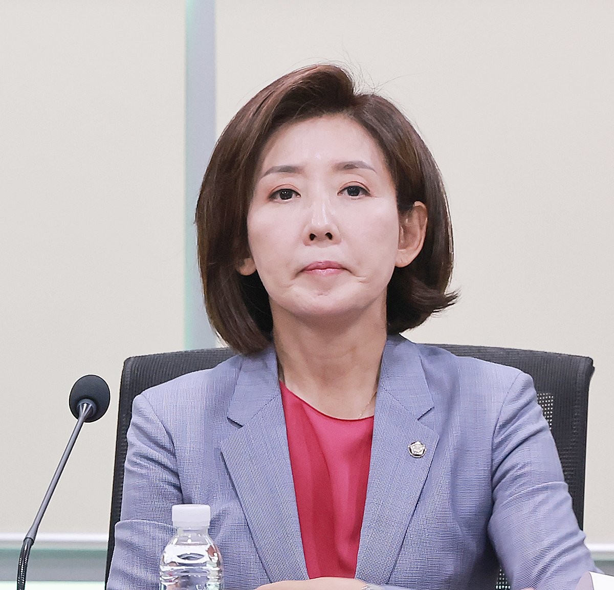 “섭섭하다…” 나경원, 생방송 도중 말 끊고 '버럭' 발언