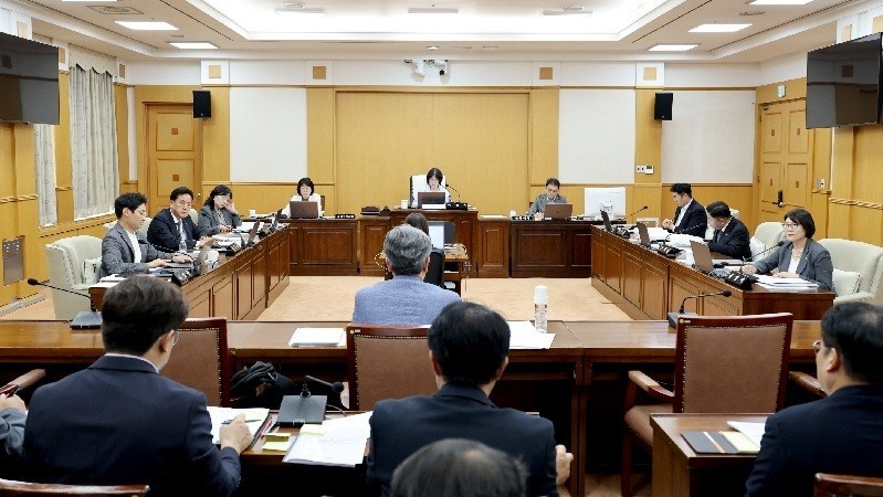 대전시의회 인사청문특별위원회가 23일 박민범 대전테크노파크 원장 임명후보자에 대한 인사청문 경과보고서 채택을 위한 회의를 진행하고 있다./사진=대전시의회
