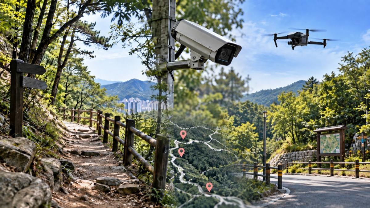 여고·등산로 돌며 신체 노출… '도솔산 바바리맨' 결국 붙잡혔다