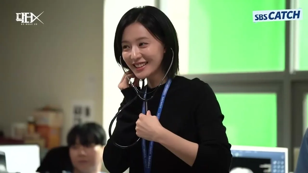 드라마 '닥터X' 메이킹 영상 화면 (영상=SBS Catch)