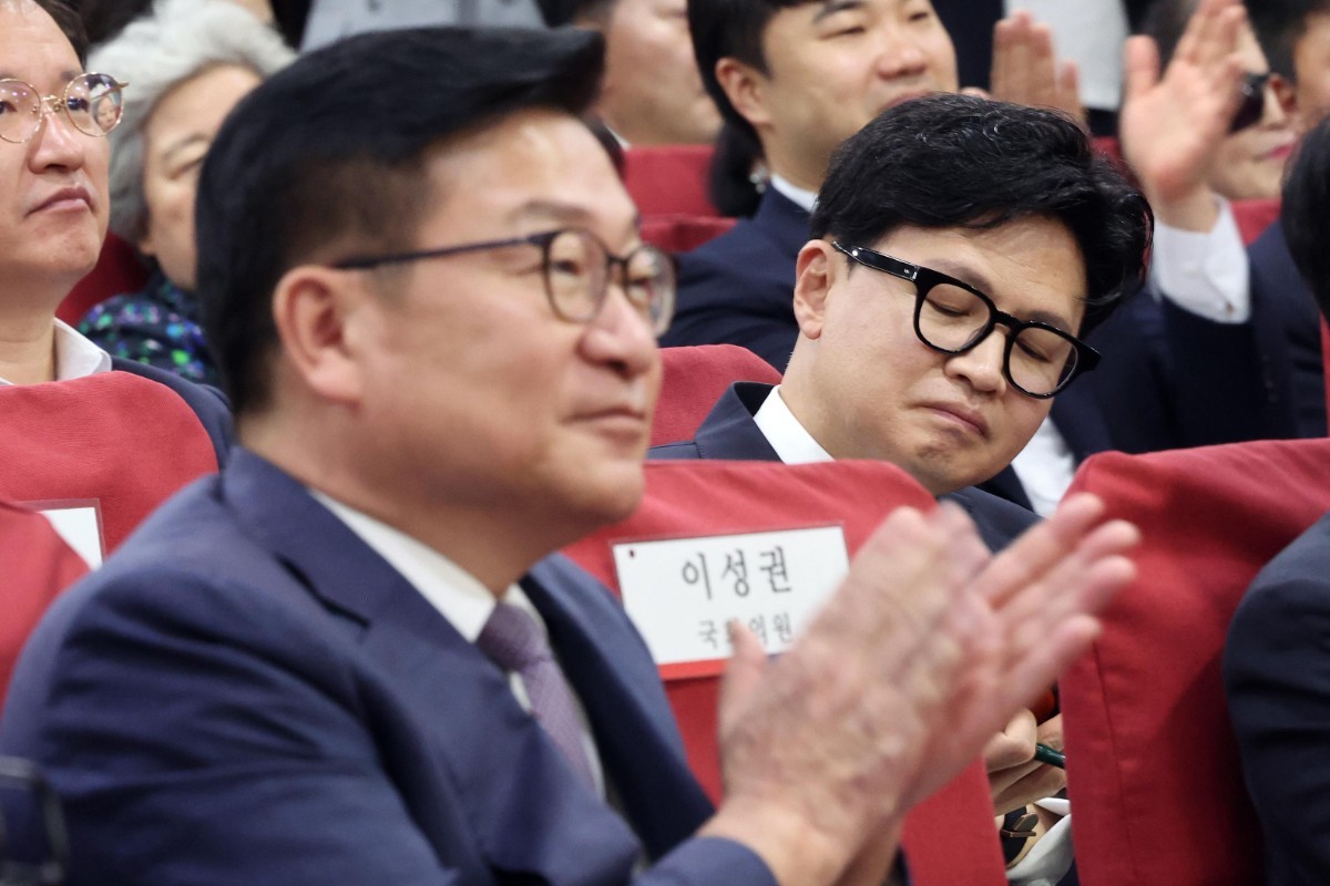 정점식 국민의힘 원내대표가 ‘한동훈 복당’의 조건으로 내건 것