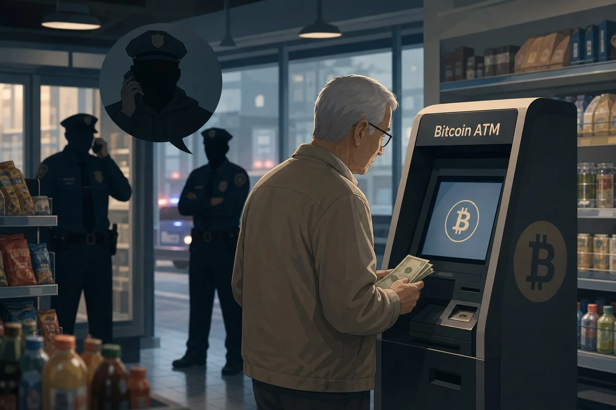 정부기관이라며 걸려오는 전화의 각본 — 이해를 돕는 AI 자료 이미지