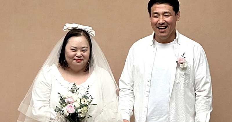 '다운증후군' 은혜 씨, 발달장애인 남편과 임신♥ 발표 