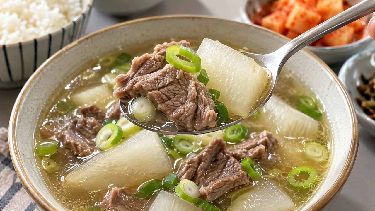 완성된 소고기무국. / AI 생성 이미지