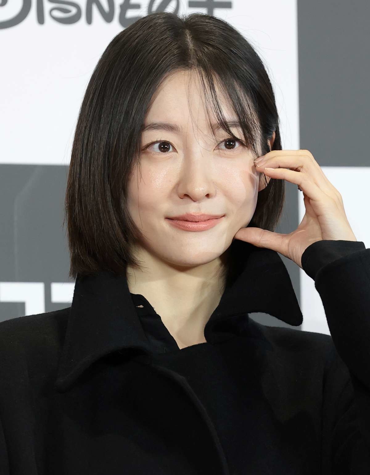 배우 박지현이 지난해 서울 강남구 코엑스 메가박스에서 진행된 디즈니+ 오리지널 시리즈 '메이드 인 코리아' VIP 시사회에 참석해 포즈를 취하고 있다. / 뉴스1