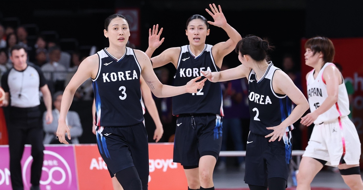[속보] 여자 농구, 일본 꺾고 아시안게임 우승… 12년 만에 금메달