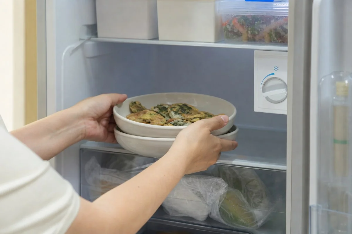 데우기 전 보관 온도도 함께 챙겨야 안전하다 — AI 자료 이미지