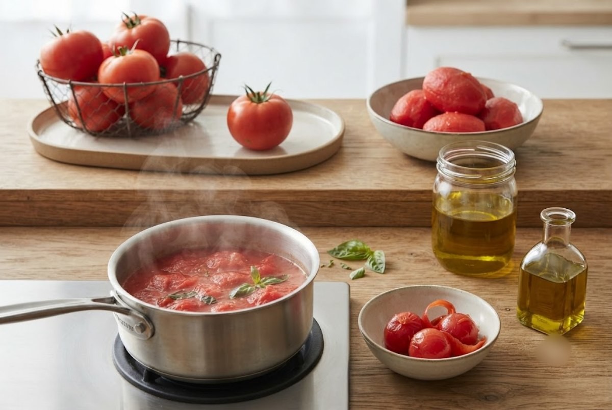 토마토를 맛있게 먹는 방법 / 기사 내용을 바탕으로 제작한 AI 이미지. 실제 모습과 차이가 있을 수 있습니다