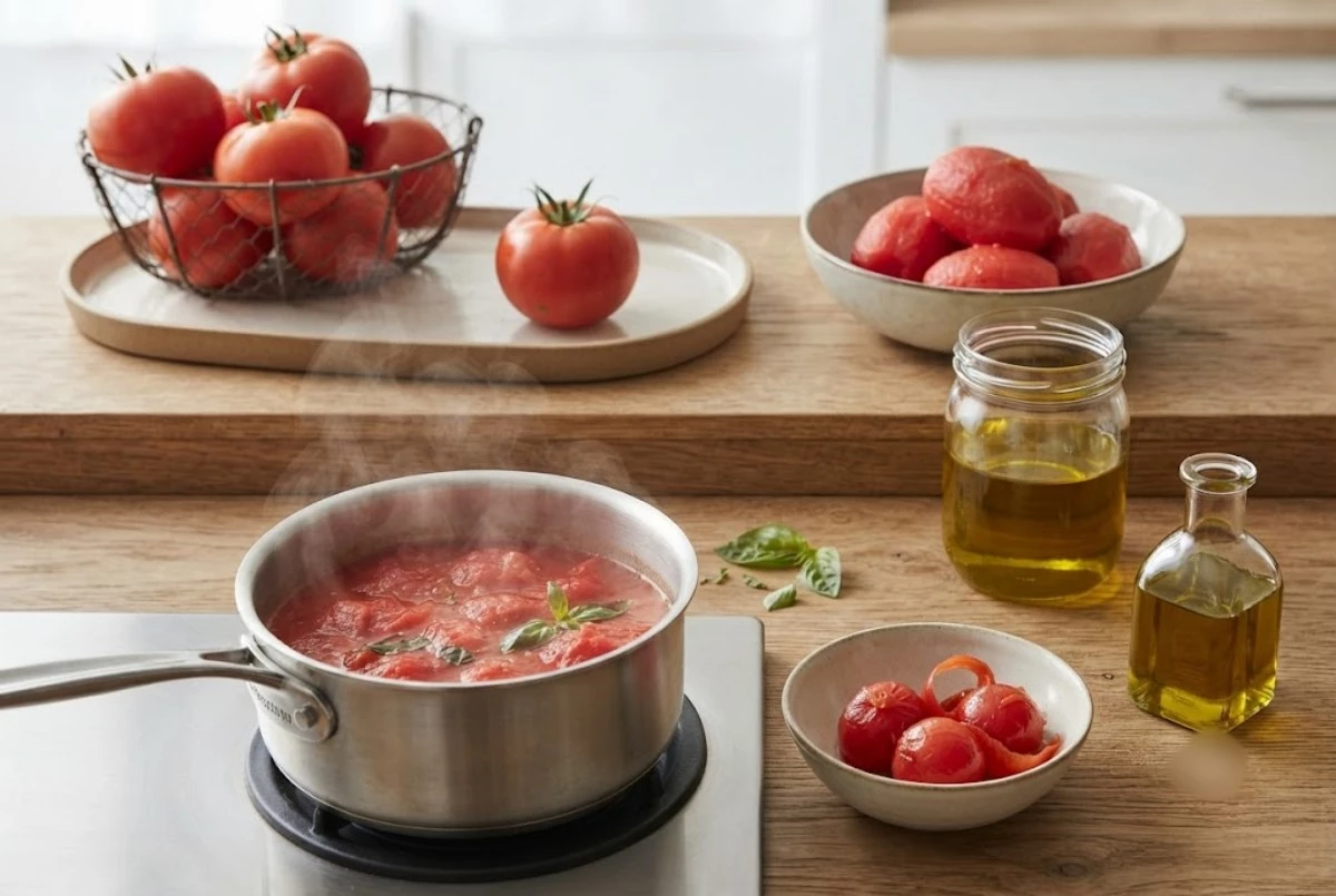 토마토를 맛있게 먹는 방법 / 기사 내용을 바탕으로 제작한 AI 이미지. 실제 모습과 차이가 있을 수 있습니다