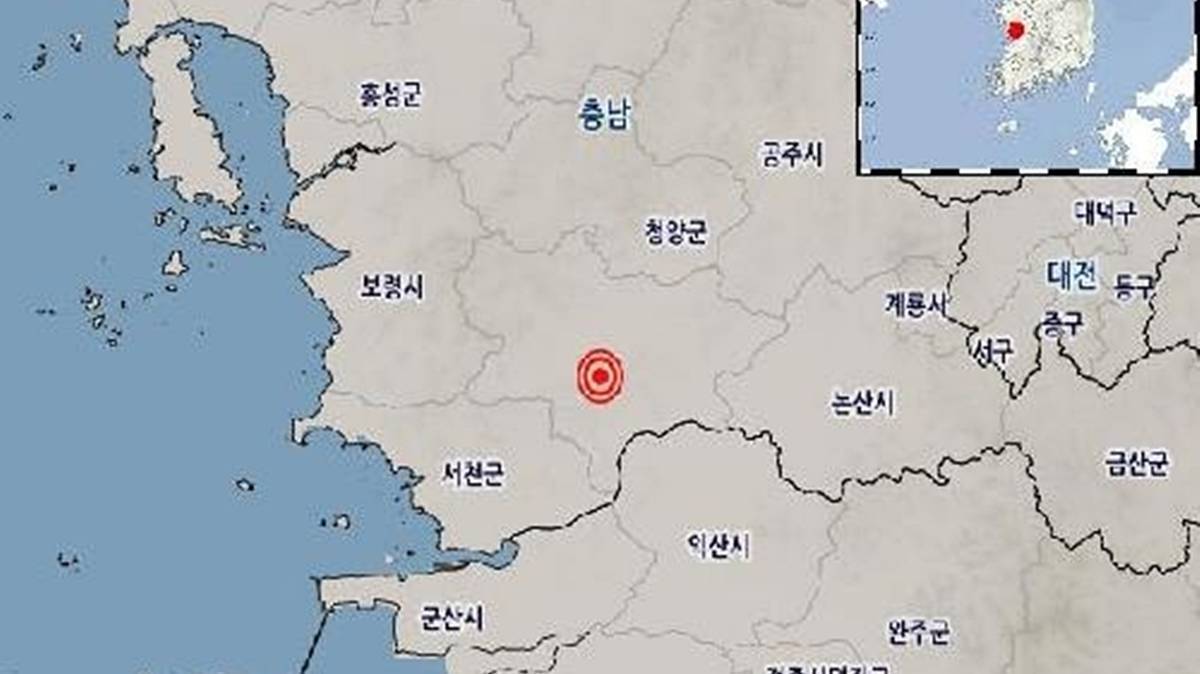 “갑자기 집 흔들려…” 추석 연휴 마지막 날 충남 부여서 ‘규모 2.6’ 지진