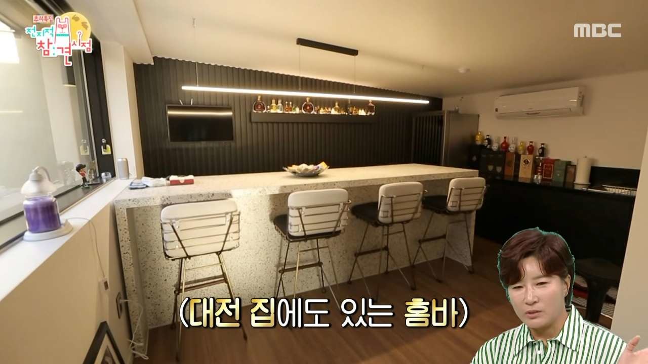 박세리가 새로 이사한 집을 소개하고 있다. / 유튜브 'MBCentertainment'