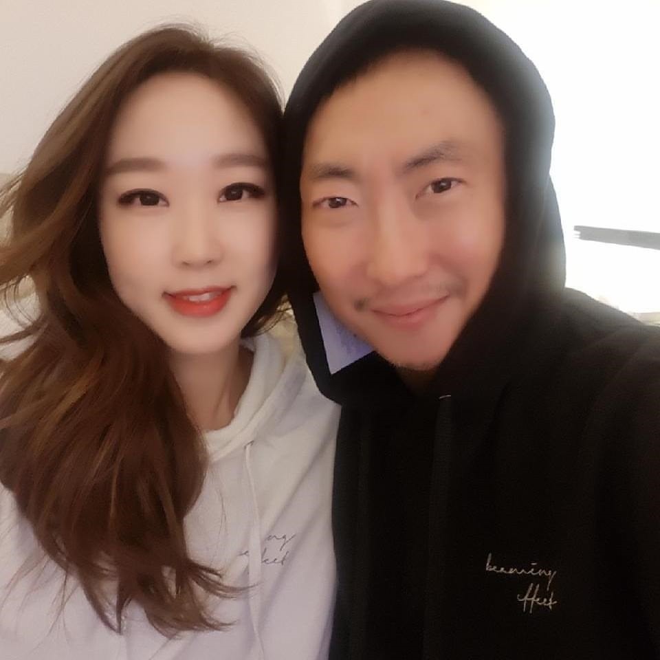 박명수 아내 한수민과 박명수 자료사진. 박명수는 2008년 피부과 의사 한수민과 결혼해 같은 해 딸 민서 양을 얻었다. / 한수민 인스타그램