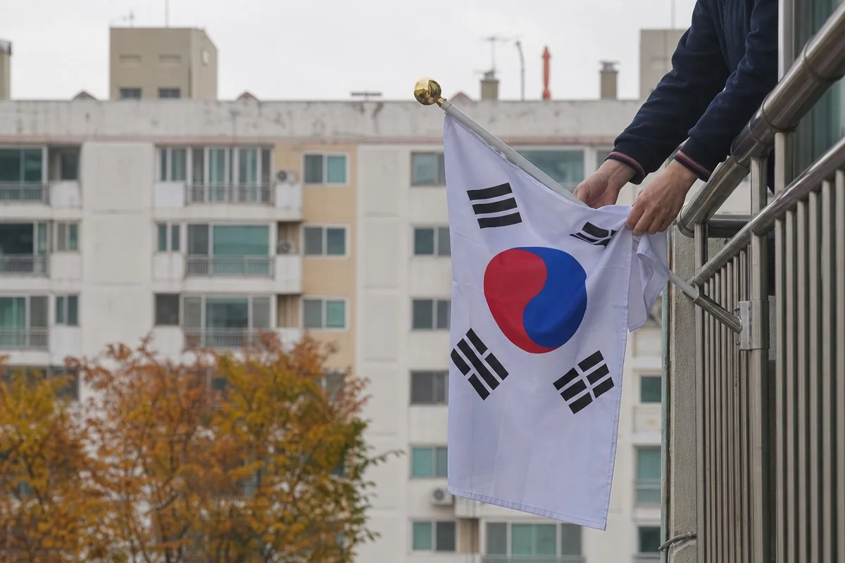비바람이 거세지면 국기부터 내려야 한다 — AI로 생성한 자료 이미지