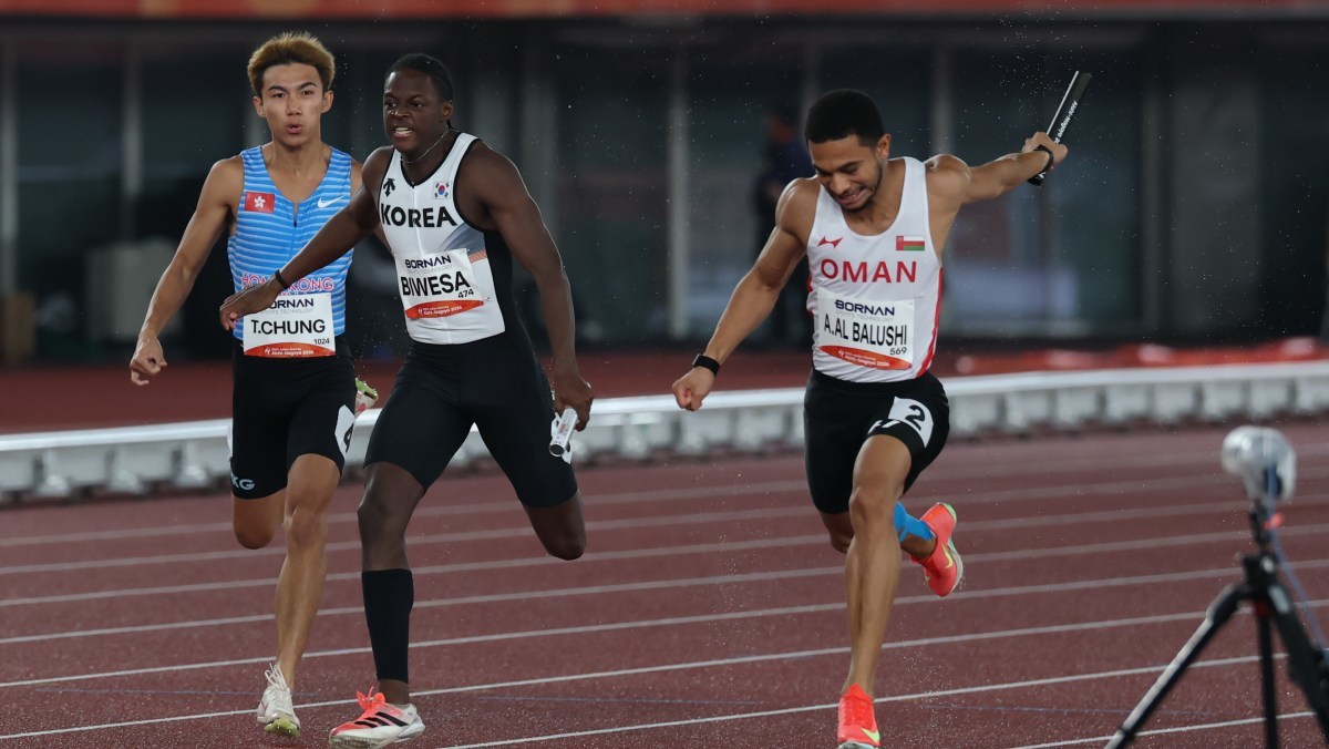실격으로 끝난 줄 알았던 한국 남자 400m 계주…이례적 반전 나왔다