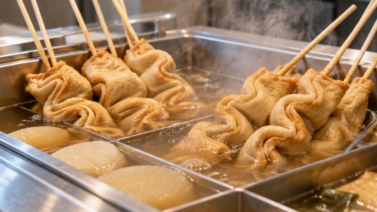 겨울철 먹거리 중 하나인 꼬치 어묵. AI가 생성한 자료사진. (기사와 직접적인 연관은 없음을 밝힙니다.)