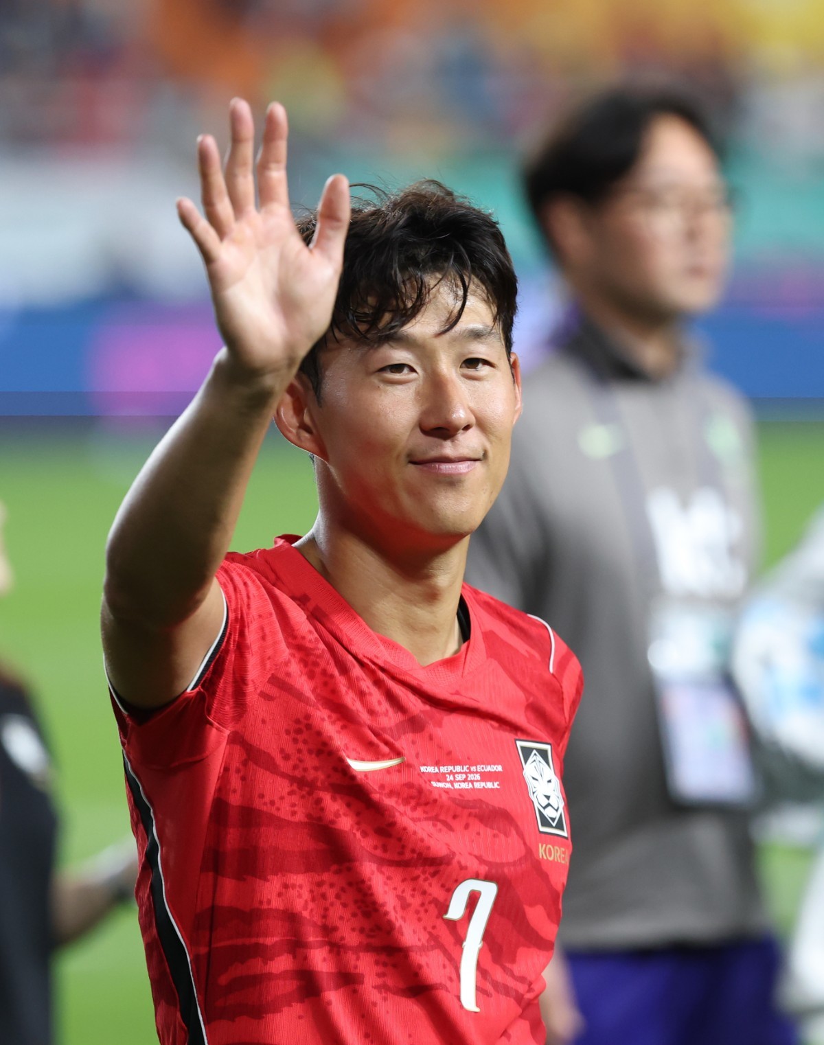 대한민국 축구 대표팀 '캡틴' 손흥민. / 뉴스1