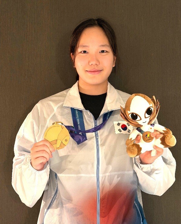 대전체고 김채윤, 아시안게임 동메달...'재학생 첫 메달' 새 역사