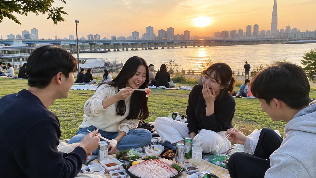 치킨 아니었어?… 요즘 한강 찾는 2030 사이에서 뜨는 '뜻밖의 먹거리'
