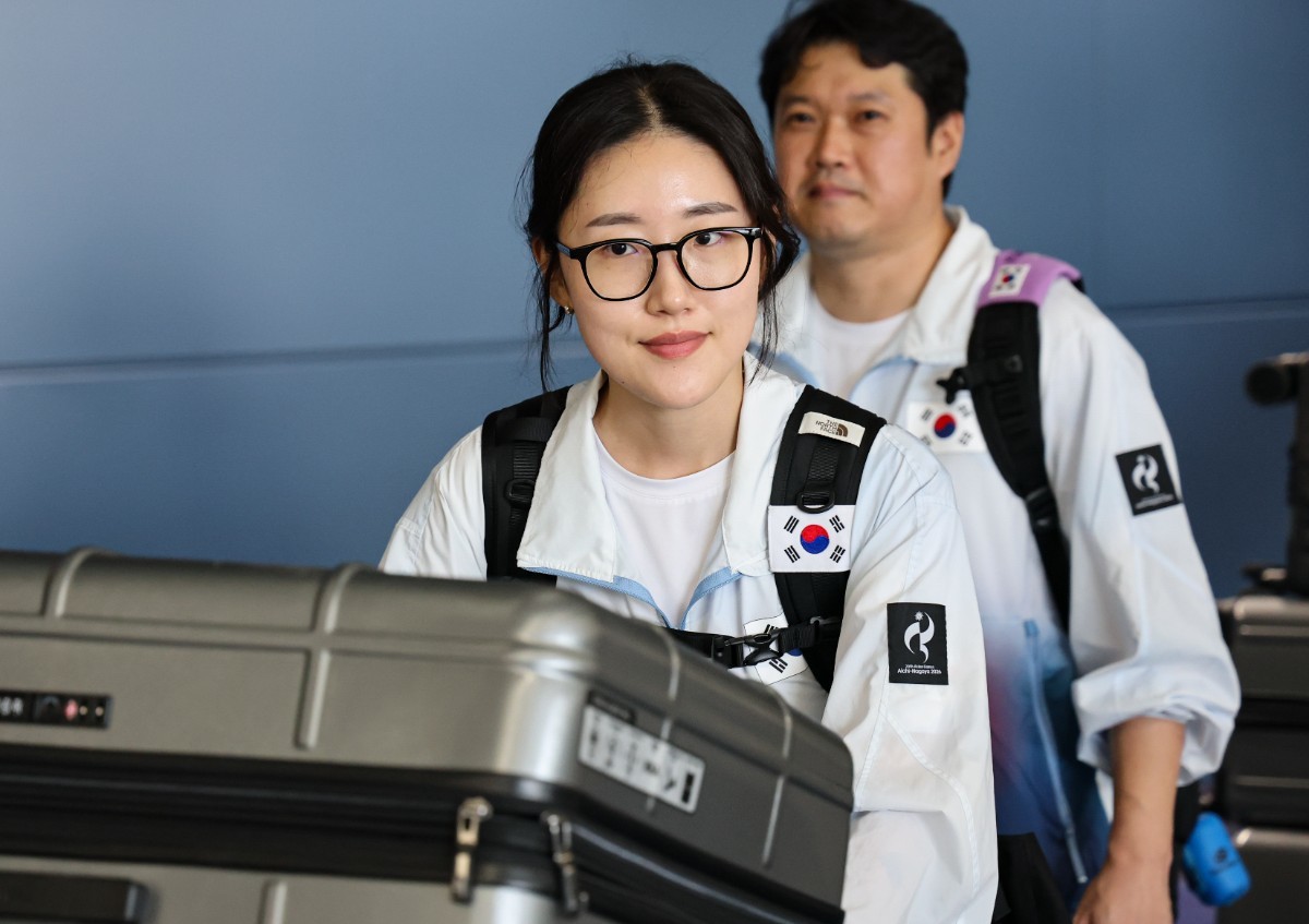 2024 파리 올림픽 사격 여자 25m 권총 종목의 금메달리스트 양지인 / 뉴스1